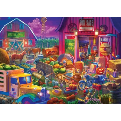Brain Tree 2102075 - Dusky Barn - 1000 db-os puzzle