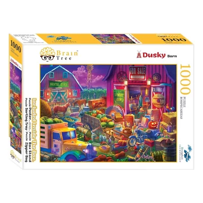 Brain Tree 2102075 - Dusky Barn - 1000 db-os puzzle
