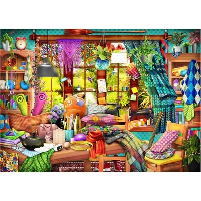 Brain Tree 2102132 - Mom&#039;s Workshop - 1000 db-os puzzle
