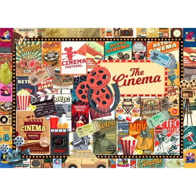 Brain Tree 2102095 - Movie buff - 1000 db-os puzzle