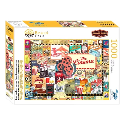 Brain Tree 2102095 - Movie buff - 1000 db-os puzzle