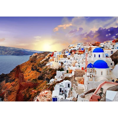 Brain Tree 2102168 - Santorini - 1000 db-os puzzle