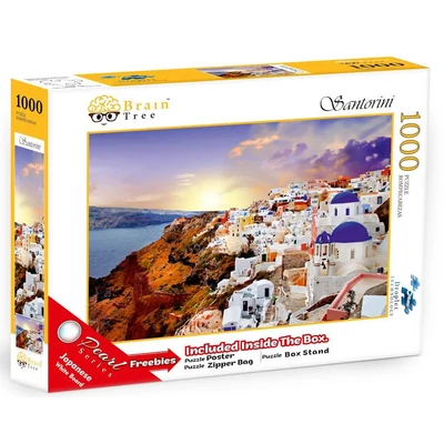 Brain Tree 2102168 - Santorini - 1000 db-os puzzle