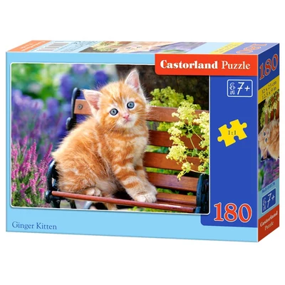 Castorland B-018178 - Vörös kiscica - 180 db-os puzzle