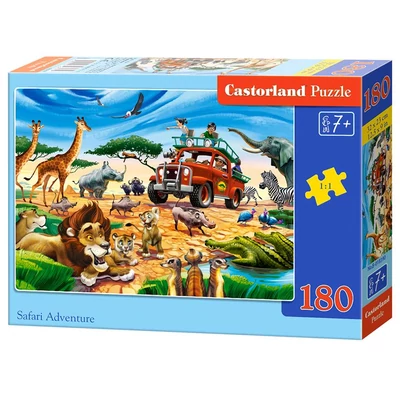 Castorland B-018390 - Szafari kaland - 180 db-os puzzle