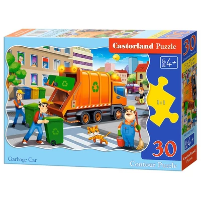 Castorland B-03778 - A kukásautó - 30 db-os puzzle