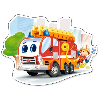 Castorland B-120109 - Tűzoltó - 12 db-os Maxi puzzle
