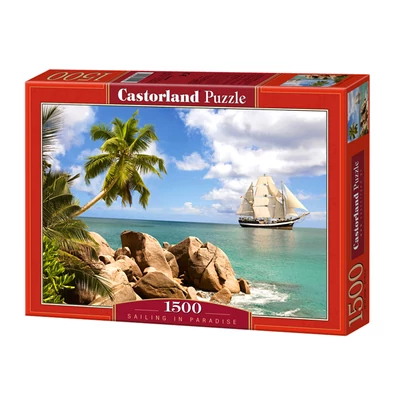 Castorland C-150526 - Vitorlás a paradicsomban - 1500 db-os puzzle
