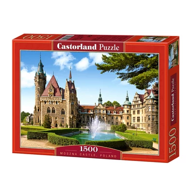 Castorland C-150670 - Moszna Kastély, Lengyelország - 1500 db-os puzzle