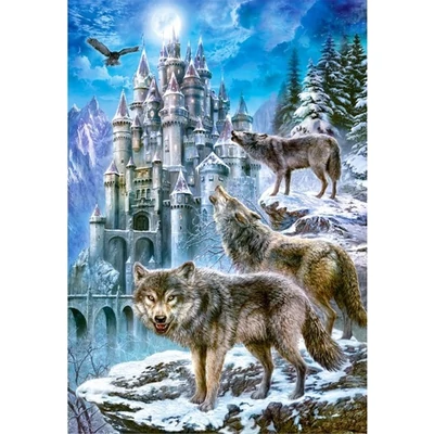 Castorland C-151141 - Farkasok a kastély körül - 1500 db-os puzzle