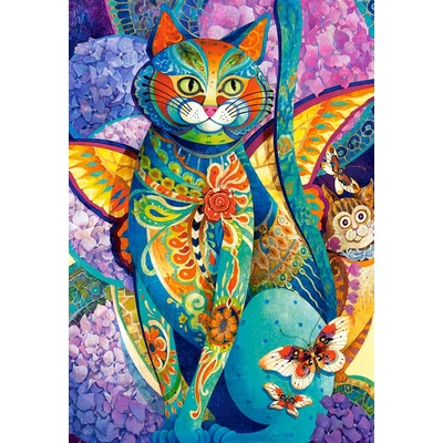 Castorland C-151448 - Macska fiesta - 1500 db-os puzzle