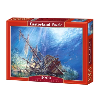 Castorland C-200252 - Elsüllyedt gálya - 2000 db-os puzzle