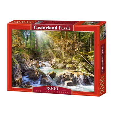 Castorland C-200382 - Erdei patak - 2000 db-os puzzle