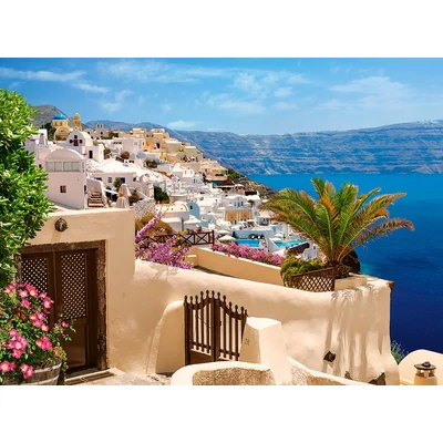 Castorland C-200672 - Santorini, Görögország - 2000 db-os puzzle