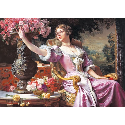 Castorland 3000 db-os puzzle - Rózsás Hölgy (C-300020)