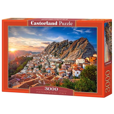 Castorland C-300549 - Pietrapertosa, Olaszország - 3000 db-os puzzle