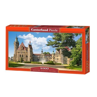 Castorland C-400027 - Moszna Kastély, Lengyelország - 4000 db-os puzzle