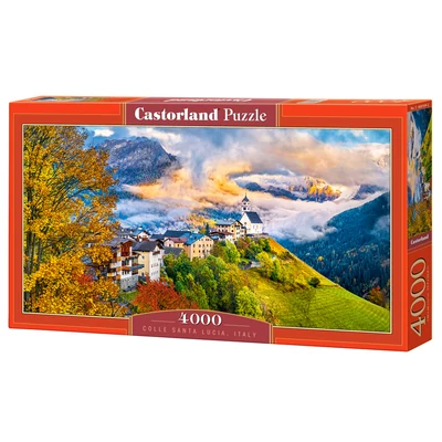 Castorland C-400164 - Colle Santa Lucia, Olaszország - 4000 db-os puzzle