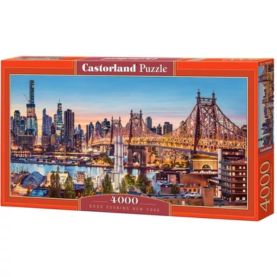 Castorland C-400256 - Jó estét New York! - 4000 db-os puzzle