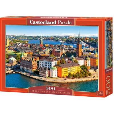 Castorland B-52790 - Stockholm óvárosa, Svédország - 500 db-os puzzle