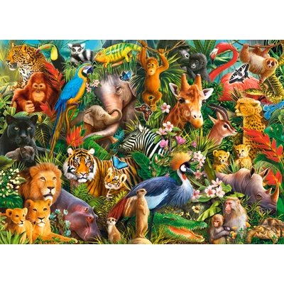 Castorland B-018512 - Csodálatos állatok - 180 db-os puzzle