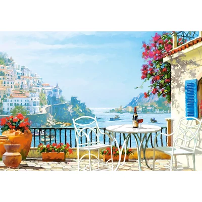 Castorland C-105007 - Mediterranean Wine for Two - 1000 db-os puzzle