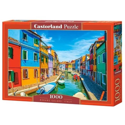 Castorland C-105250 - Burano színei - 1000 db-os puzzle