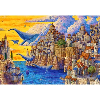 Castorland C-105014 - A legtávolabbi öböl - 1000 db-os Art Collection puzzle