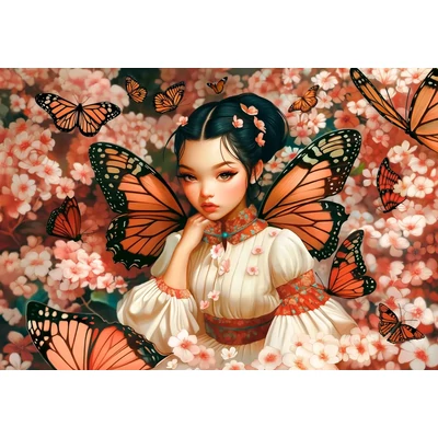 Castorland 1000 db-os puzzle - Butterfly Princess (C-105441-2)