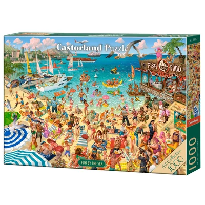 Castorland C-105151 - Játék a tengernél - 1000 db-os puzzle