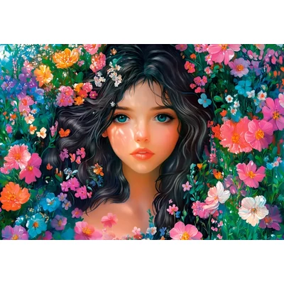 Castorland 1000 db-os puzzle - Summer Girl (C-105458-2)