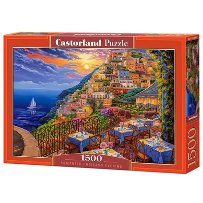 Castorland C-152209 - Romantikus naplemente Positanoban - 1500 db-os puzzle