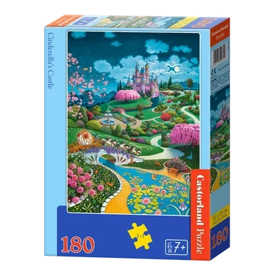 Castorland B-018543 - Hamupipőke kastélya - 180 db-os puzzle