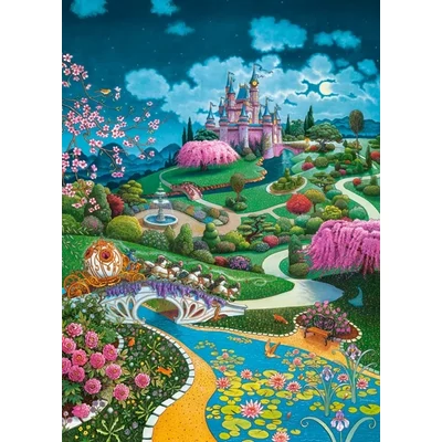 Castorland B-018543 - Hamupipőke kastélya - 180 db-os puzzle