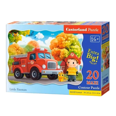 Castorland C-02467 - Kis tűzoltó - 20 db-os MAXI puzzle