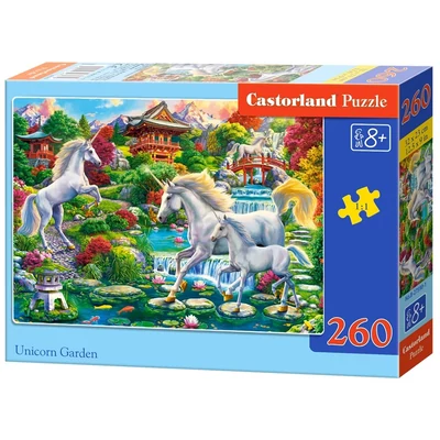 Castorland B-27590 - Unicorn Garden - 260 db-os puzzle