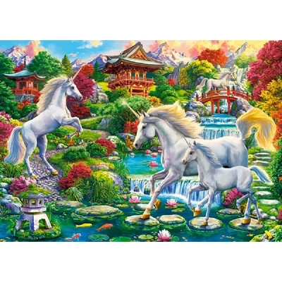 Castorland B-27590 - Unicorn Garden - 260 db-os puzzle