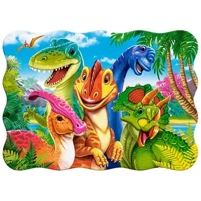 Castorland B-03808 - Dino szelfi - 30 db-os puzzle