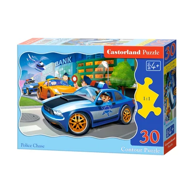 Castorland 30 db-os puzzle - Rendőrök akcióban (B-03785)