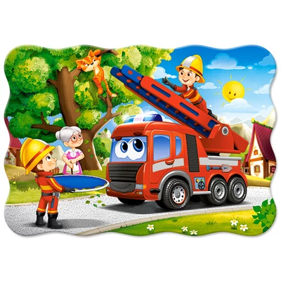 Castorland B-03792 - Tűzoltók akcióban - 30 db-os puzzle