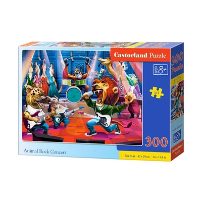 Castorland B-030453 - Állati Rock koncert - 300 db-os puzzle