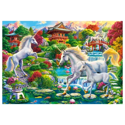 Castorland B-030521 - Unicorn Garden - 300 db-os puzzle