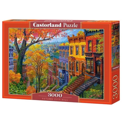 Castorland C-300709 - Ősz a városban - 3000 db-os puzzle