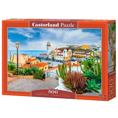 Castorland 500 db-os puzzle - Candelaria, Tenerife, Spain (B-54275)