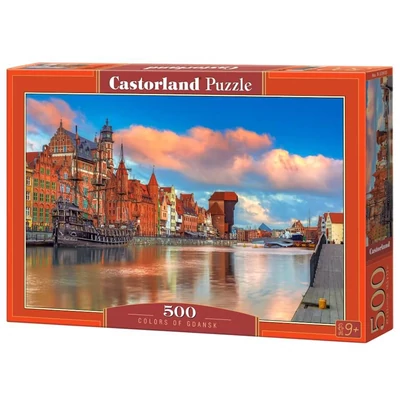 Castorland B-53933 - 500 db-os puzzle - Gdansk színei - 500 db-os puzzle