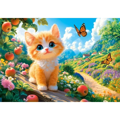 Castorland 500 db-os puzzle - Kitten's Walk (B-54213)
