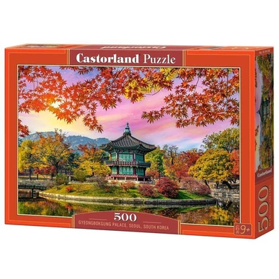 Castorland C-105366 - Napkelte Sakrisoy szigeten, Norvégia - 1000 db-os puzzle