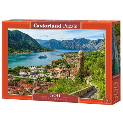 Castorland B-54107 - Kotor, Montenegro - 500 db-os puzzle