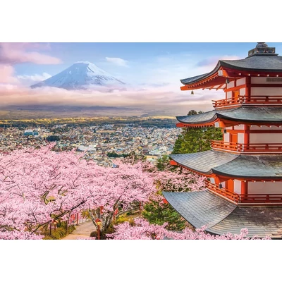 Castorland 500 db-os puzzle - Spring in Japan (B-54282)