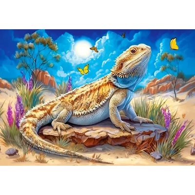 Castorland 500 db-os puzzle - The Lizard King (B-54206)